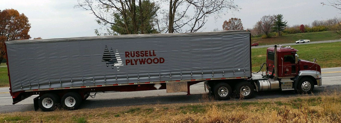 Russell Plywood truck